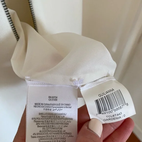 BCBG IVORY TULIP DRESS - Picture 12 of 12